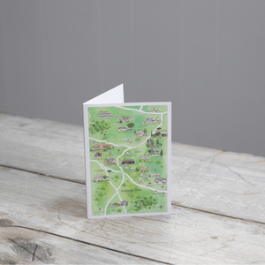 The perfect blank inside greeting card for friends or family who live in the Adelaide Hills