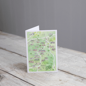 The perfect blank inside greeting card for friends or family who live in the Barossa