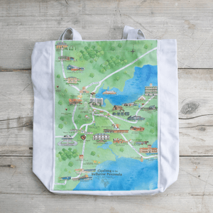 The perfect canvas tote bag for friends or family who live in or love Geelong & the Bellarine Peninsula