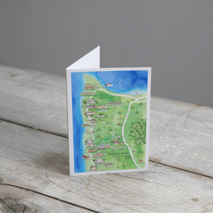 The perfect blank inside greeting card for friends or family who live in the Margaret River region