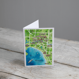 The perfect blank inside greeting card for friends or family who live in or love Melbourne