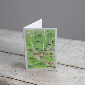 The perfect blank inside greeting card for friends or family who live in or love Mudgee