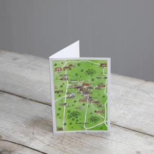 The perfect blank inside greeting card for friends or family who live in or love Rutherglen