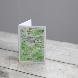 The perfect blank inside greeting card for friends or family who live in or love the Yarra Valley