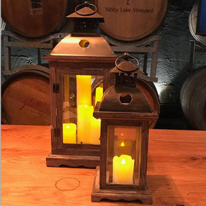 Lantern & Lighting Hire - Candle LED 5cm-22.5cm Pillar Set Of 6 Australian Hire