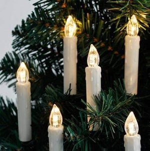 Candle LED 10cm High Christmas Tree Decor Set Of 20 available for immediate dispatch or same-day curbside pickup Melbourne VIC