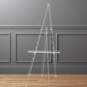 Sophisticated Clear Perspex Display Easel