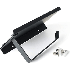 matt black mobile phone toilet paper holder available for immediate dispatch or same-day curbside pickup Melbourne VIC