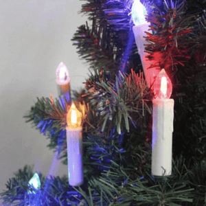 christmas tree led clipon candle set of 10