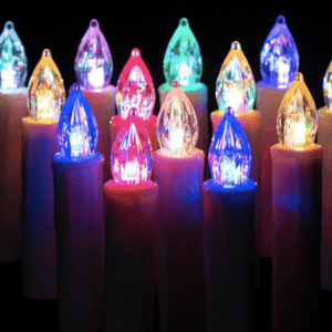 Candle LED 10cm High Christmas Tree Decor Set Of 20 available for immediate dispatch or same-day curbside pickup Melbourne VIC